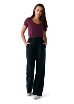 Connect Wide Leg Pants -LOLE OUTLET AMZ LSW4622 N415 1