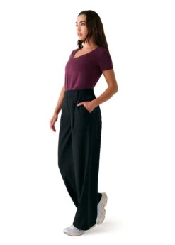 Connect Wide Leg Pants -LOLE OUTLET AMZ LSW4622 N415 2