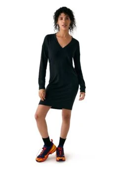 Traverse V-Neck Dress -LOLE OUTLET AMZ LSW4676 N415 1