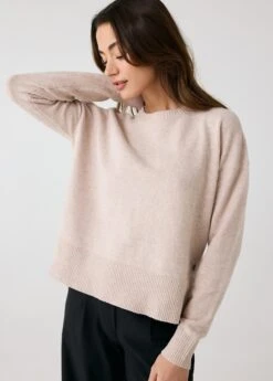 Camille Crew Neck Sweater -LOLE OUTLET LSW4356 W435 1