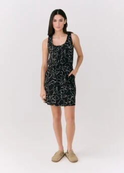 Sofia Scoop Neck Dress -LOLE OUTLET LSW4615 N753 1