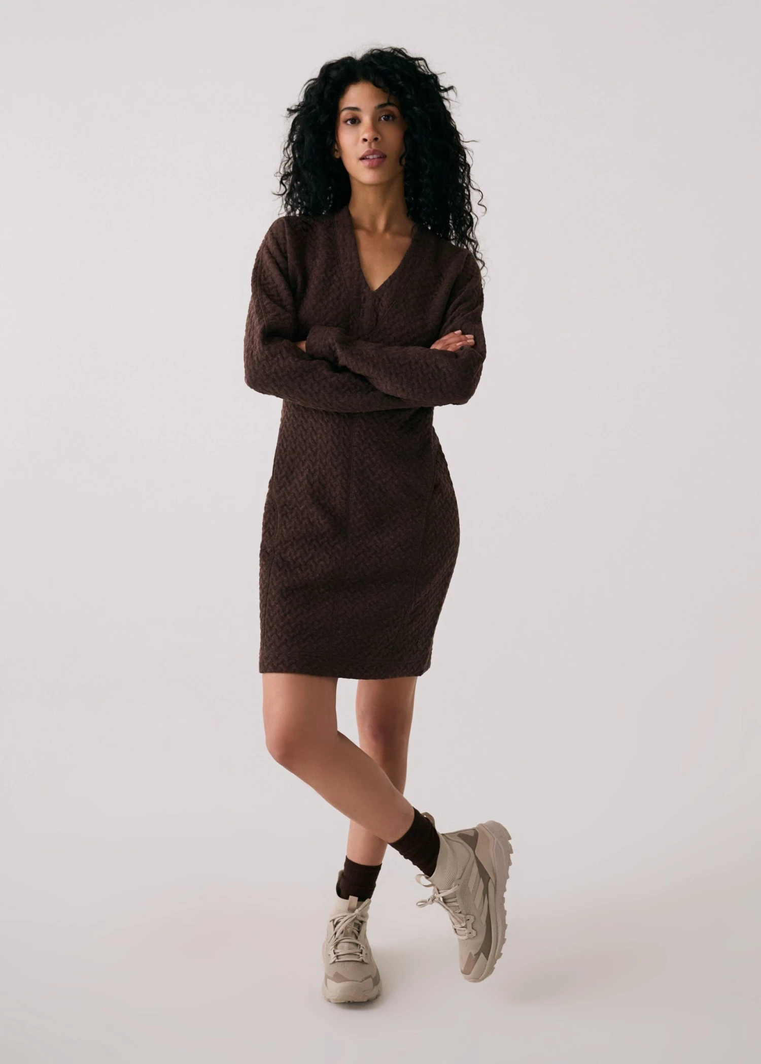 Clover 2 V-Neck Dress 2 Clover 2 V-Neck Dress