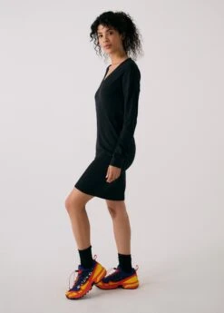 Traverse V-Neck Dress -LOLE OUTLET LSW4676 N415 2