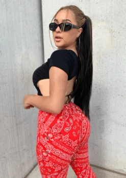 GONE BAD BANDANA FLARE PANTS