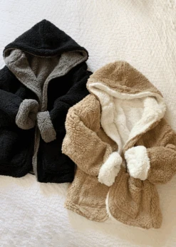 FAVORITE REVERSIBLE TEDDY SHERPA CARDIGAN