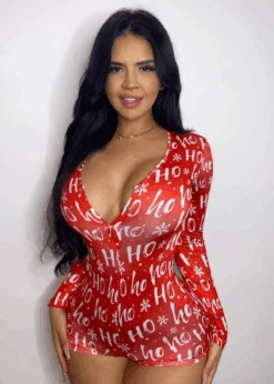 SEXY HOLIDAY ONESIE ROMPER -LOLE OUTLET ScreenShot2020 12 08at6.58.00PM