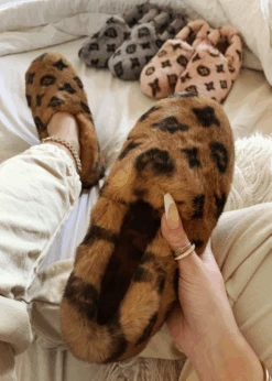 SWEET TOUCH TAN FAUX FUR LOAFER