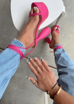 LAST CALL EXTREME PINK HEEL