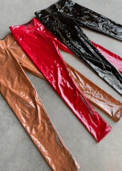 OOPS I DID IT AGAIN VINYL PANTS