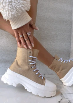 HIGH MILEAGE NUDE SNEAKER BOOT