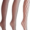 BLACK FISHNET STOCKINGS