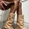 I'M ALL THAT NUDE WEDGE BOOT -LOLE OUTLET ScreenShot2022 12 11at2.15.13PM