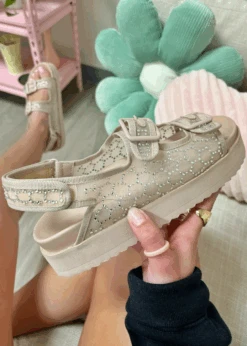 SWEET LIKE SUGAR NUDE DAD SANDAL