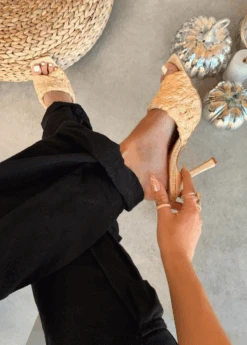 FELT CUTE SO NOT DELETING NUDE HEEL