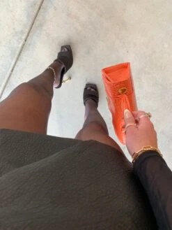 HIGH GLAM BLACK MULE HEEL -LOLE OUTLET image 73bf1ee8 8ca0 4202 ae1b 54517c79b2eb