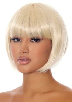 BLONDE SHORT BOB HAIR WIG